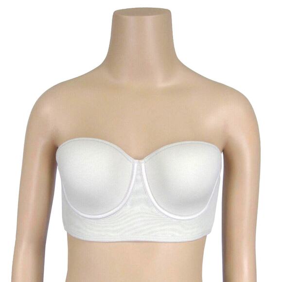 Annette Longline Multiway Bra Size 32C New Womens Nude Beige Strapless Underwire - Picture 2 of 10